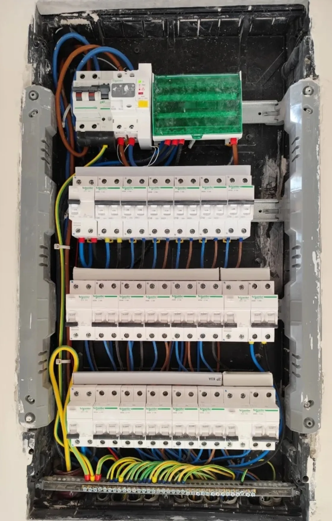 trabajos de electricidad